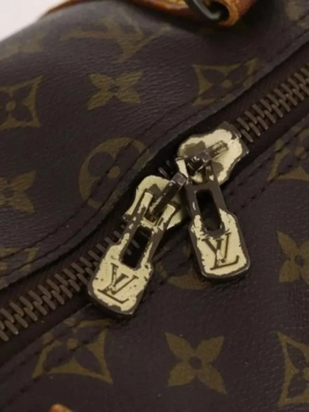 LOUIS VUITTON Monogram Keepall Bandouliere 50 Boston Bag M41416 LV Auth 174446
